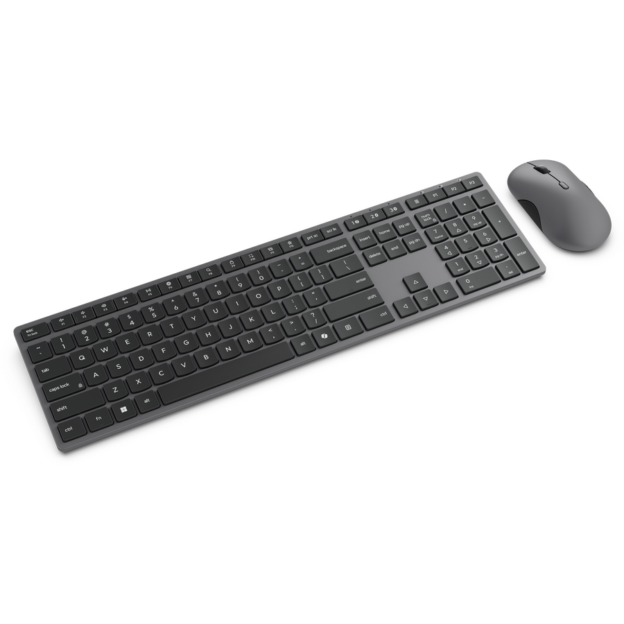 Kit Tastatura si Mouse 700 Modern Multi-Device Wireless Combo Layout US English Gri