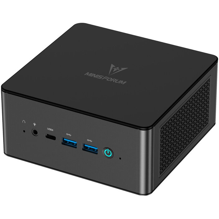 Mini PC UM890 Pro AMD Ryzen 9 8945HS 16GB 512GB SSD Free Dos Black