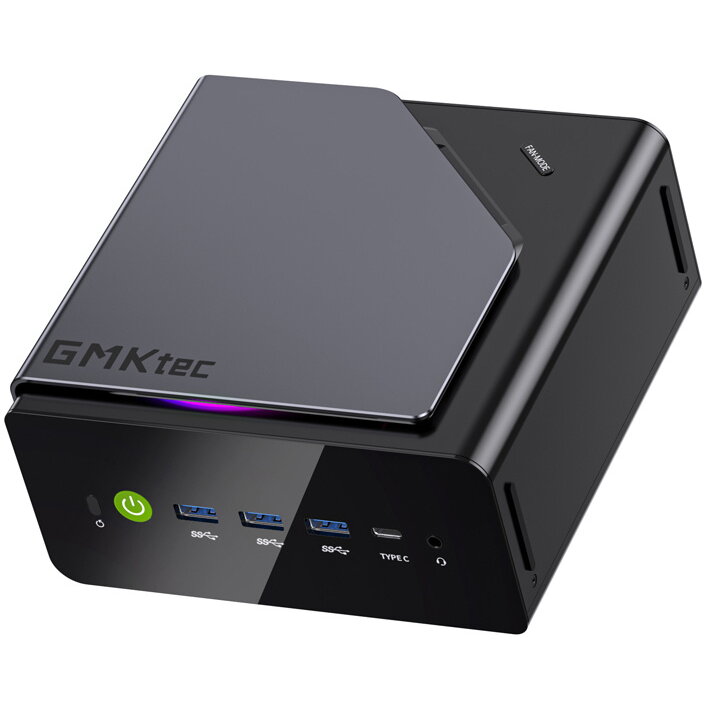 Mini PC K15 Intel Core Ultra 5 125U 16GB 1TB SSD Windows 11 Pro Black