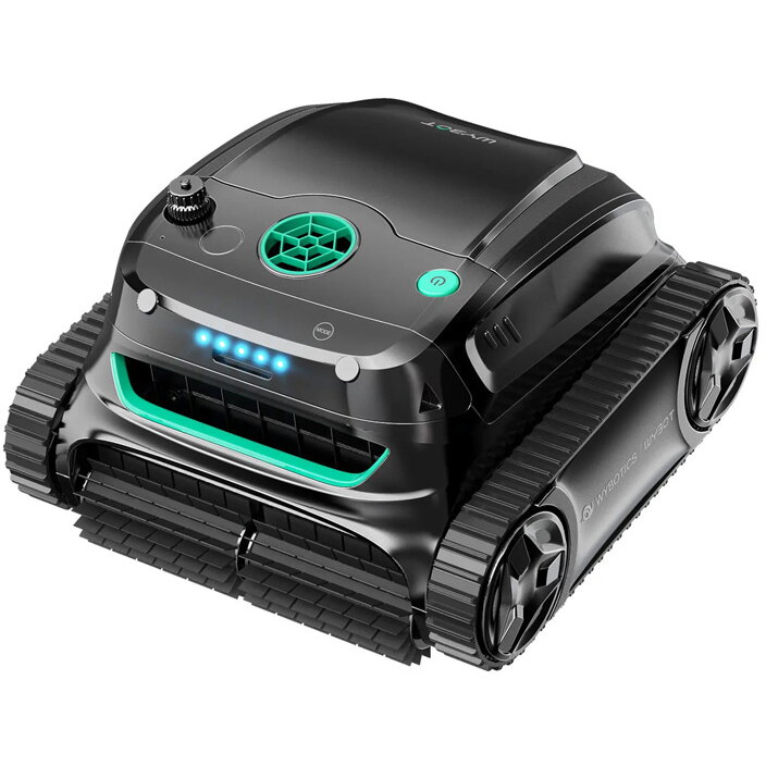 Robot de Curatat Piscina S2 Solar cu Panou Solar IP68 Negru