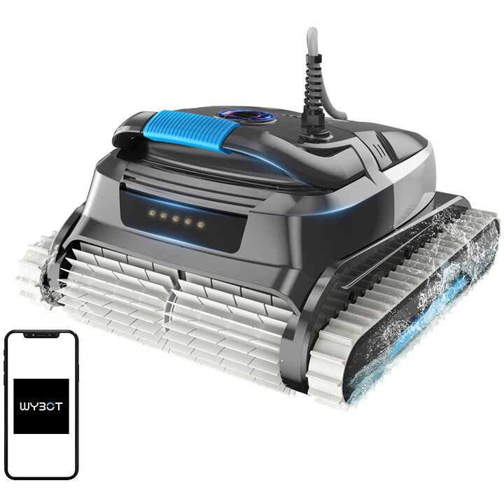 Robot de Curatat Piscina L1 Cablu Lungime 18M Gri