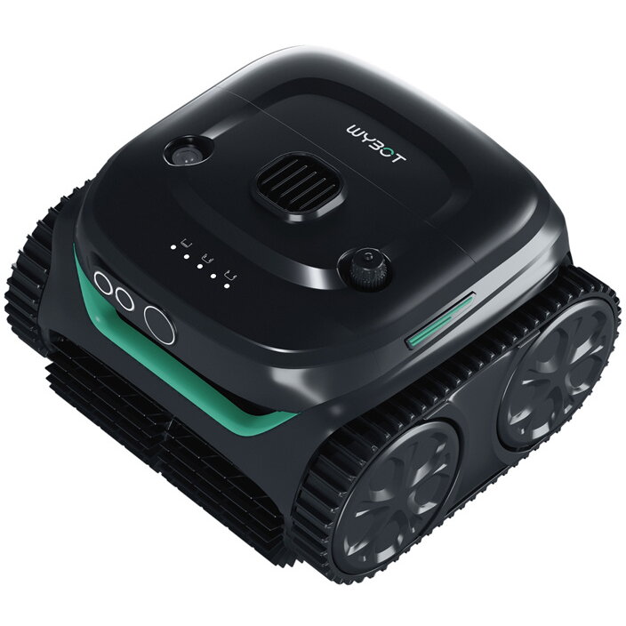 Robot de Curatat Piscina C2 PRO fara Fir Negru/Verde