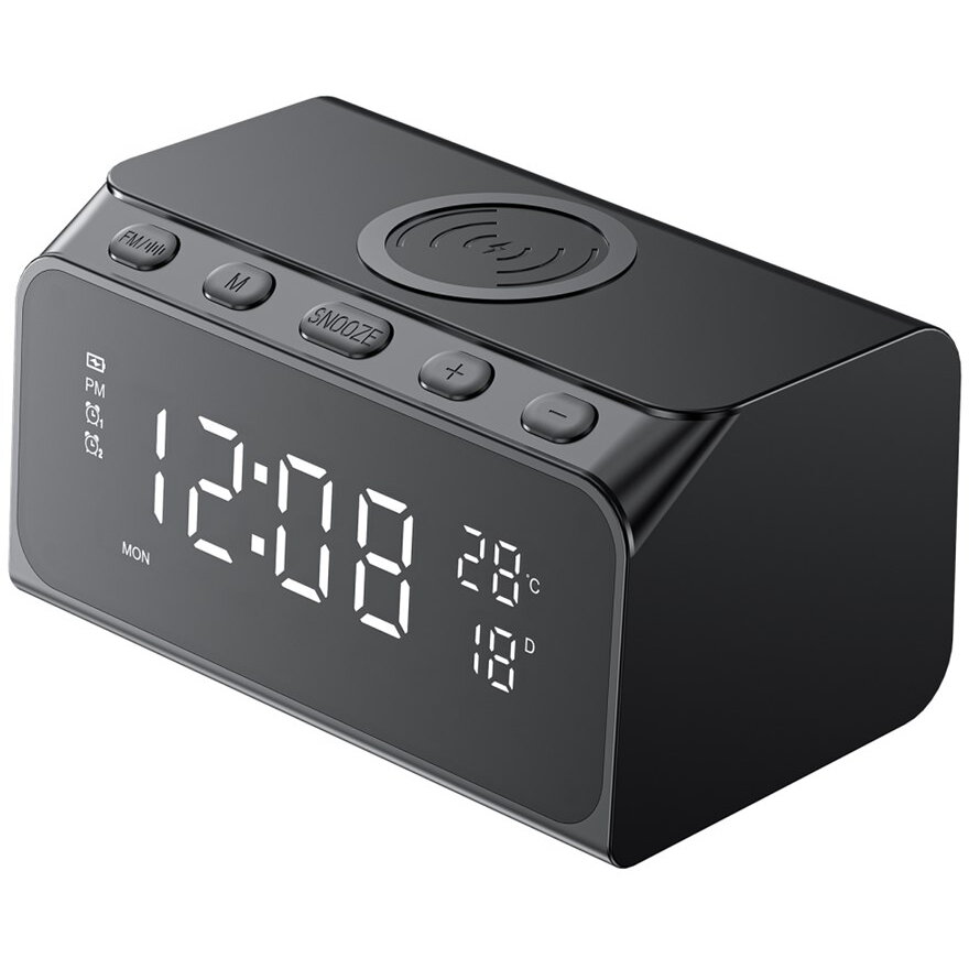 Incarcator W3041 6 IN 1 Wireless Negru