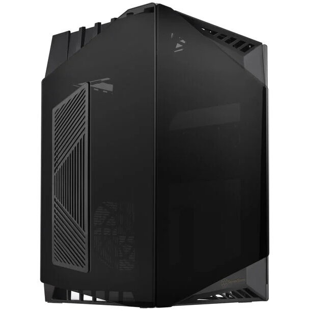 Carcasa SST-LD03B-AF Lucid Mini-ITX Tempered Glass Negru