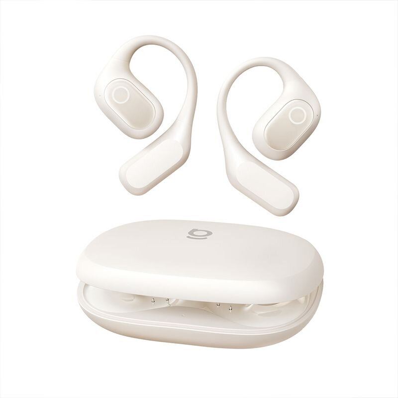 Casti Wireless pentru Sport Eli 2i Fit Open-Ear Bluetooth 6.0 Autonomie 36 Ore IPX5 Alb