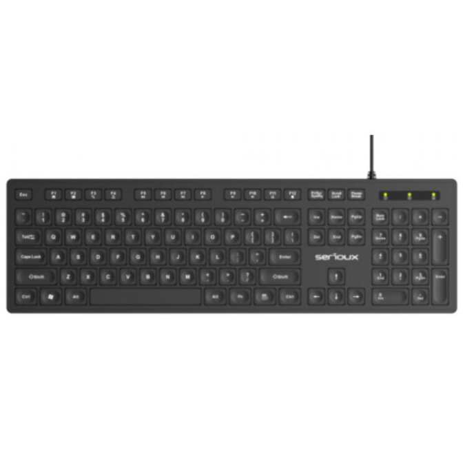 Tastatura cu fir SRXK-SKB704WD USB Black