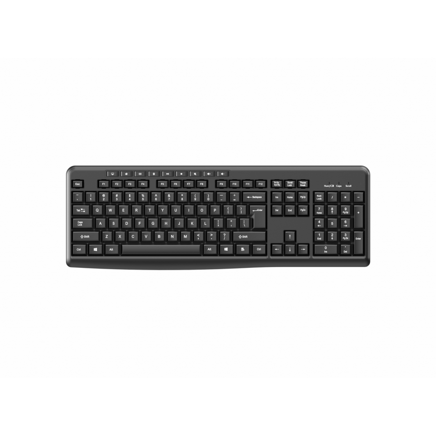 Tastatura SRXK-SKB706W Wireless 2.4GHz Negru