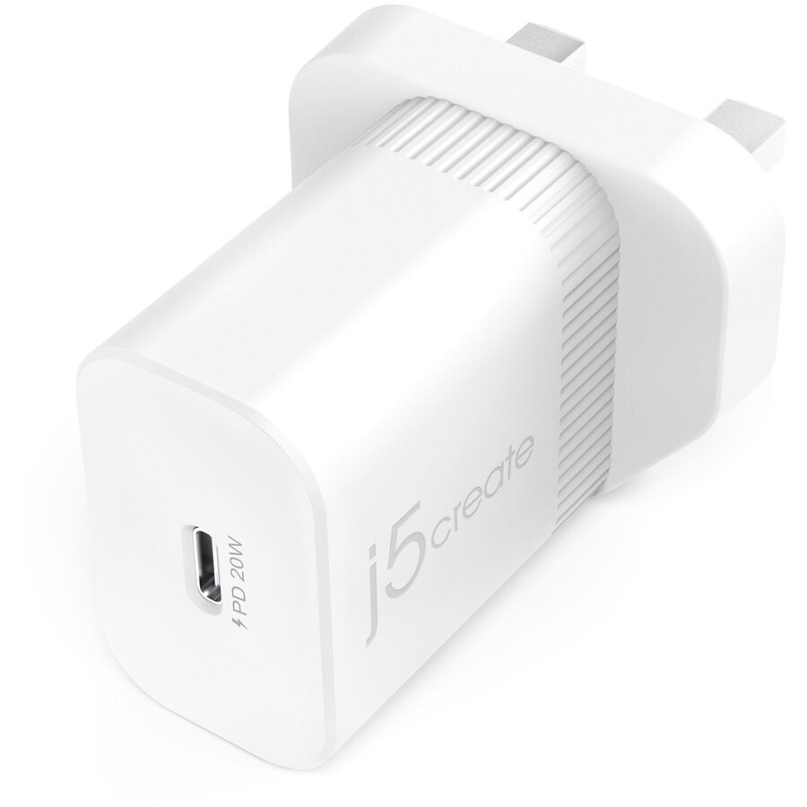 Incarcator 20W PD USB-C UK Alb