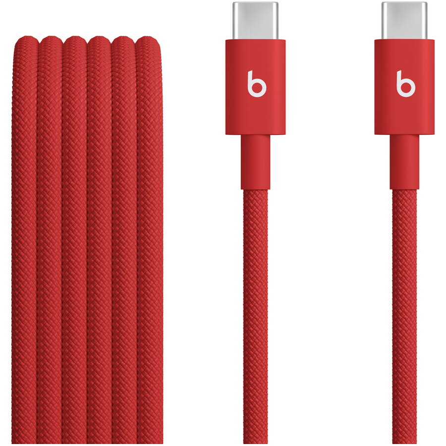 Cablu Date / Incarcare Beats USB-C la USB-C 1.5M Rosu