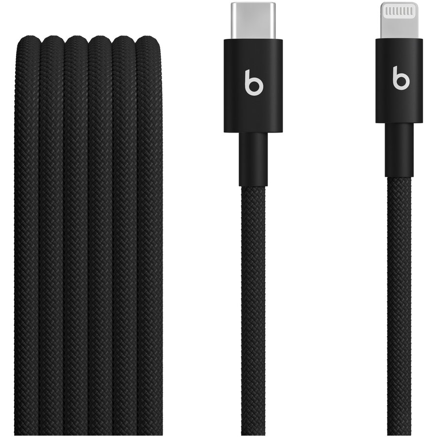 Cablu Date / Incarcare Beats USB-C la Lightning 1.5M Negru