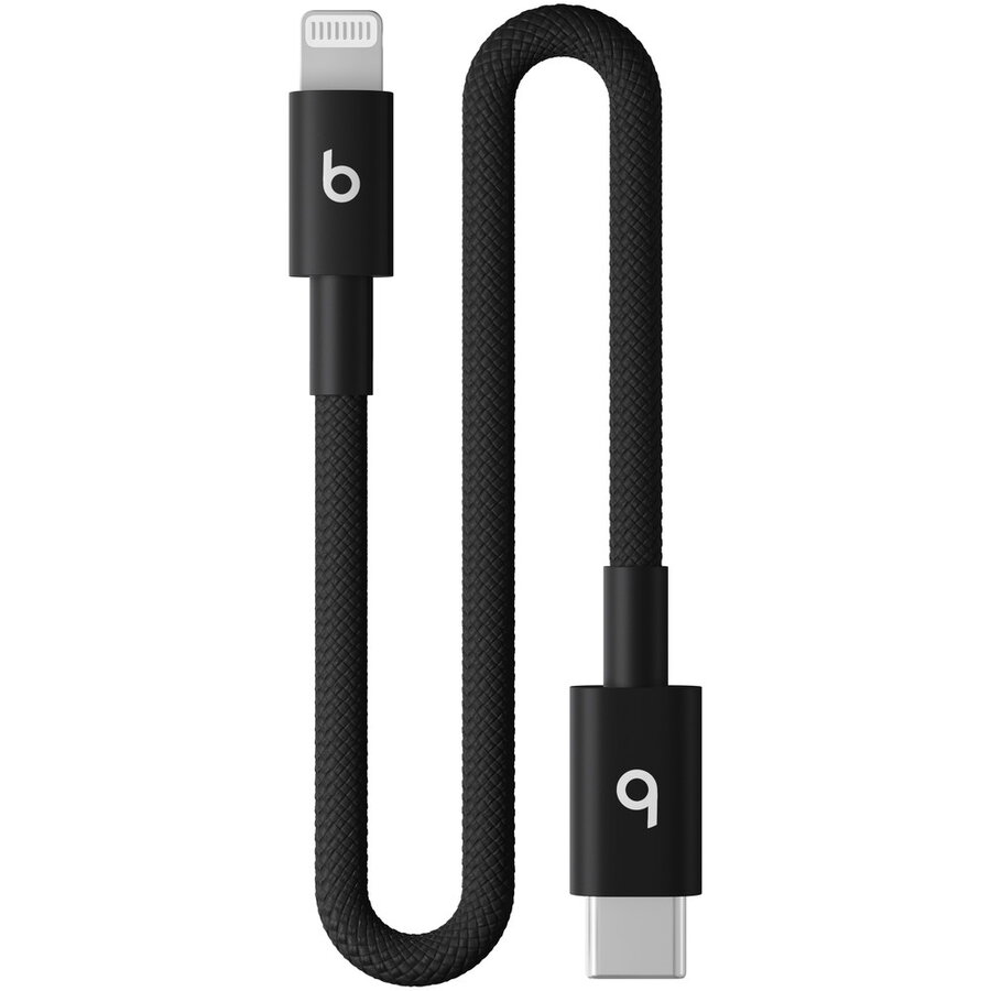 Cablu Date / Incarcare Beats USB-C la Lightning 20CM Negru