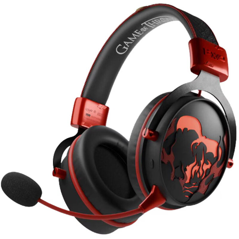 Casti Gaming Game of Thrones Targaryen Dragon Black Red