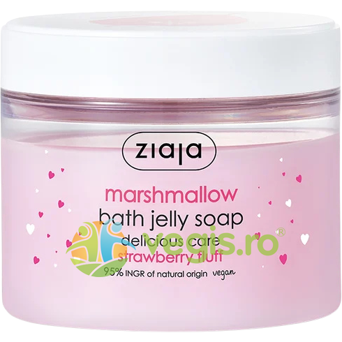 Gel - Jeleu pentru Baie Delicious Skin Care Marshmallow 260ml