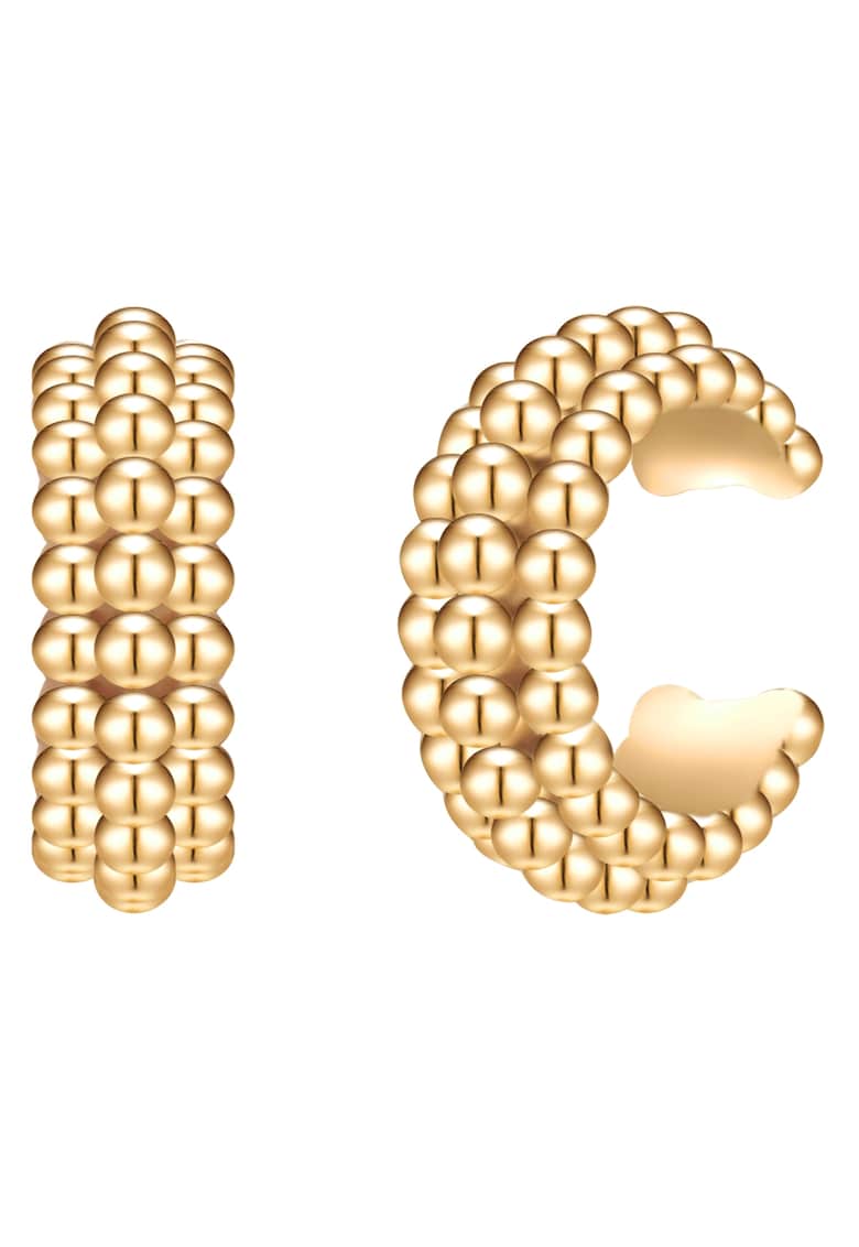 Cercei placat cu aur de 14K - Auriu