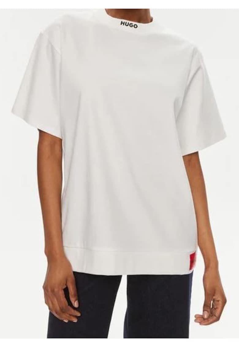 Tricou din bumbac cu croiala lejera -