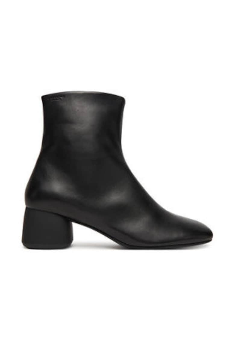 dama pana la glezna -  305573735 - piele naturala - Negru