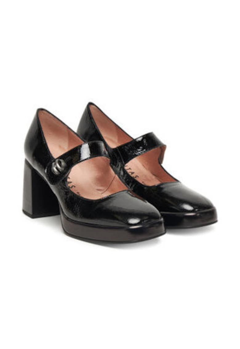 Oferte la Pantofi  pentru femei din piele - Negru