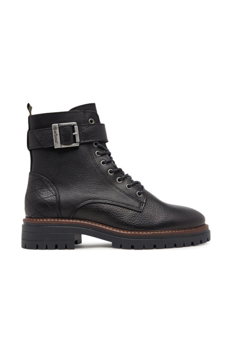 Ghete dama pana la glezna -  305632029 - piele naturala - negru - Negru