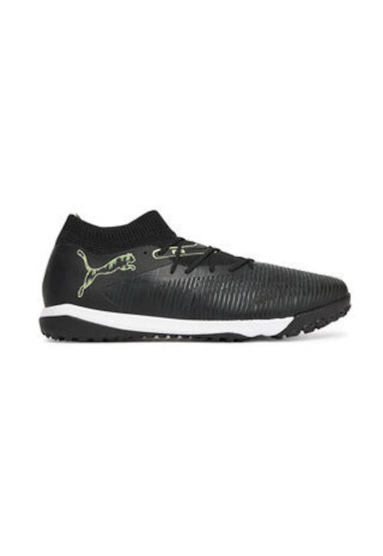 Pantofi de fotbal barbati -  material sintetic - alb/negru