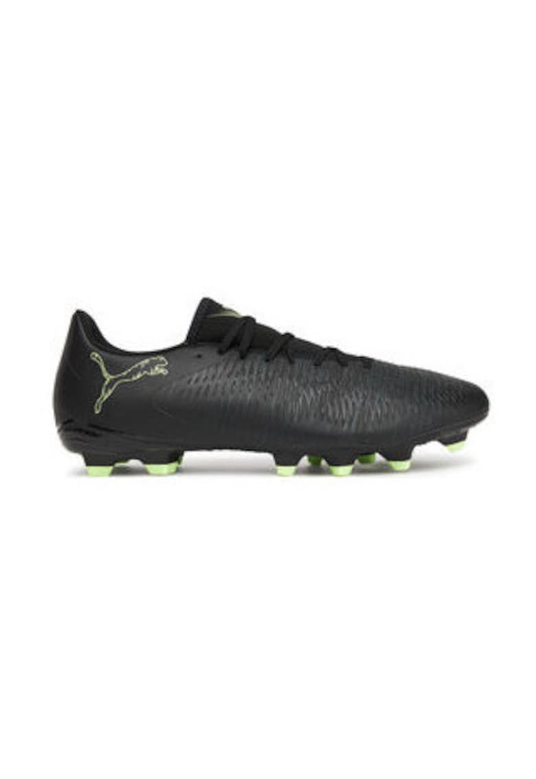 Pantofi fotbal barbati  material sintetic - negru/verde