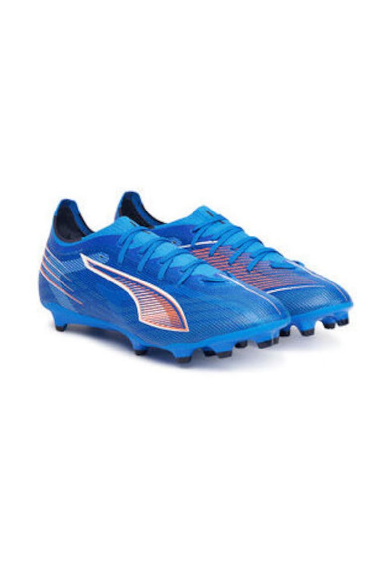 Pantofi de fotbal barbati -  material sintetic - albastru