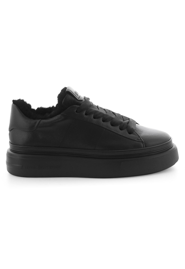 Tenisi dama 305659781 -  Piele naturala - Negru