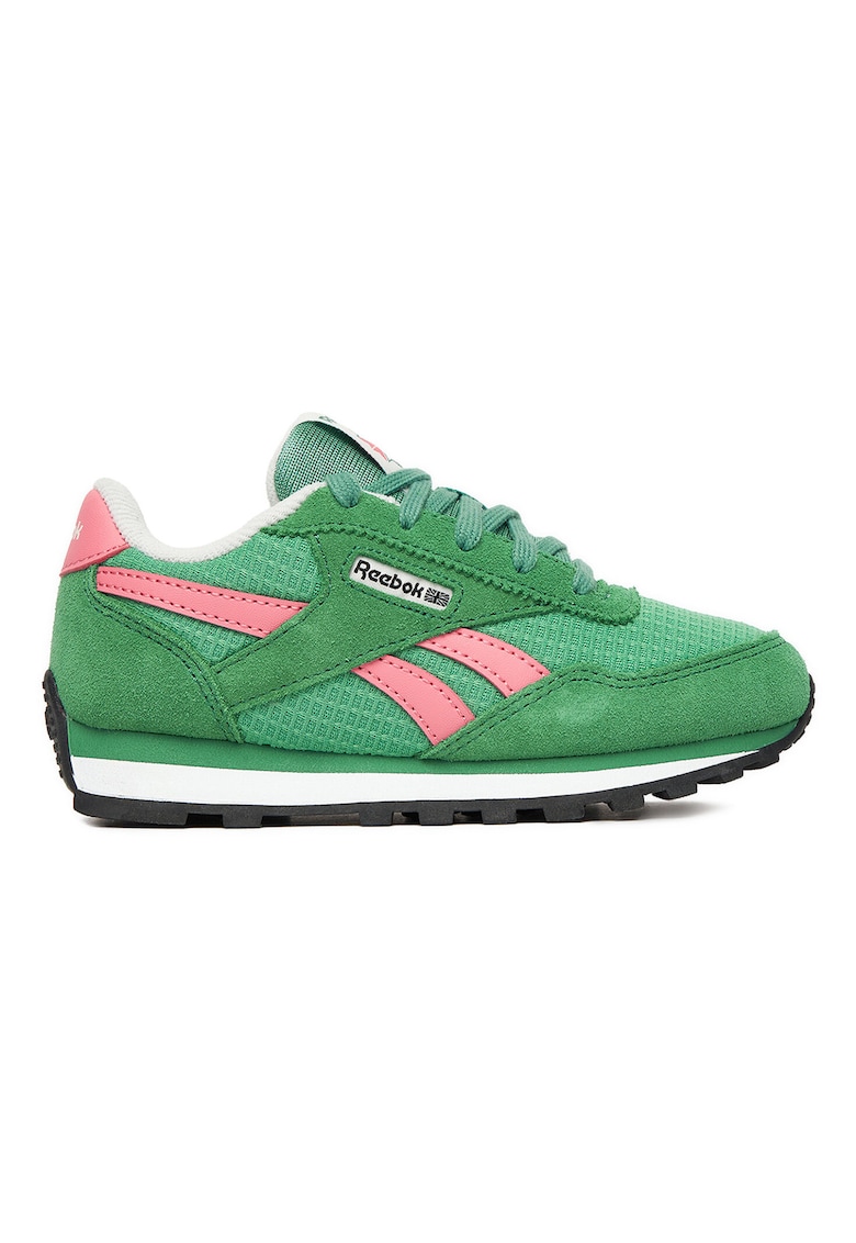 Tenisi sport copii -  piele naturala - verde