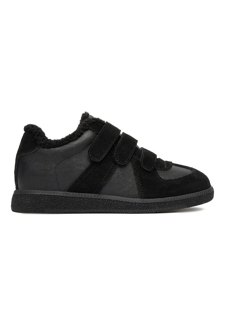 Tenisi dama 5906751434543 -  Piele naturala - Negru
