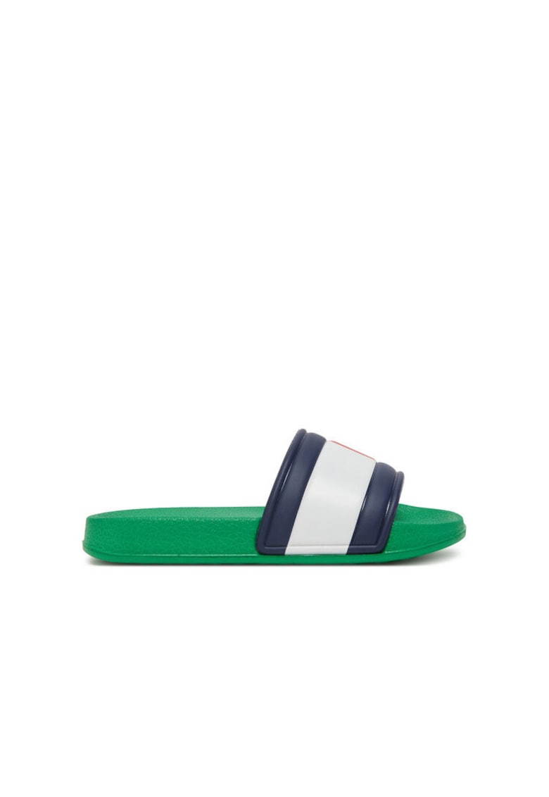 Papuci baieti -  multicolor - plastic -
