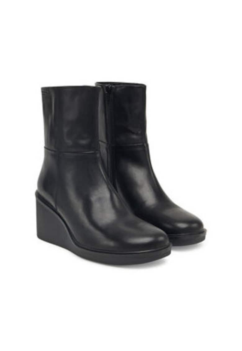 Botine dama pana la glezna -  305573476 - piele naturala