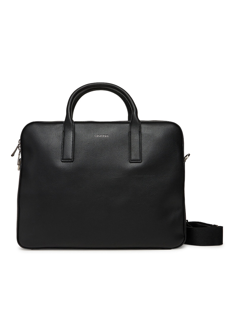 Geanta laptop barbateasca -  8719849912925 - piele ecologica - negru