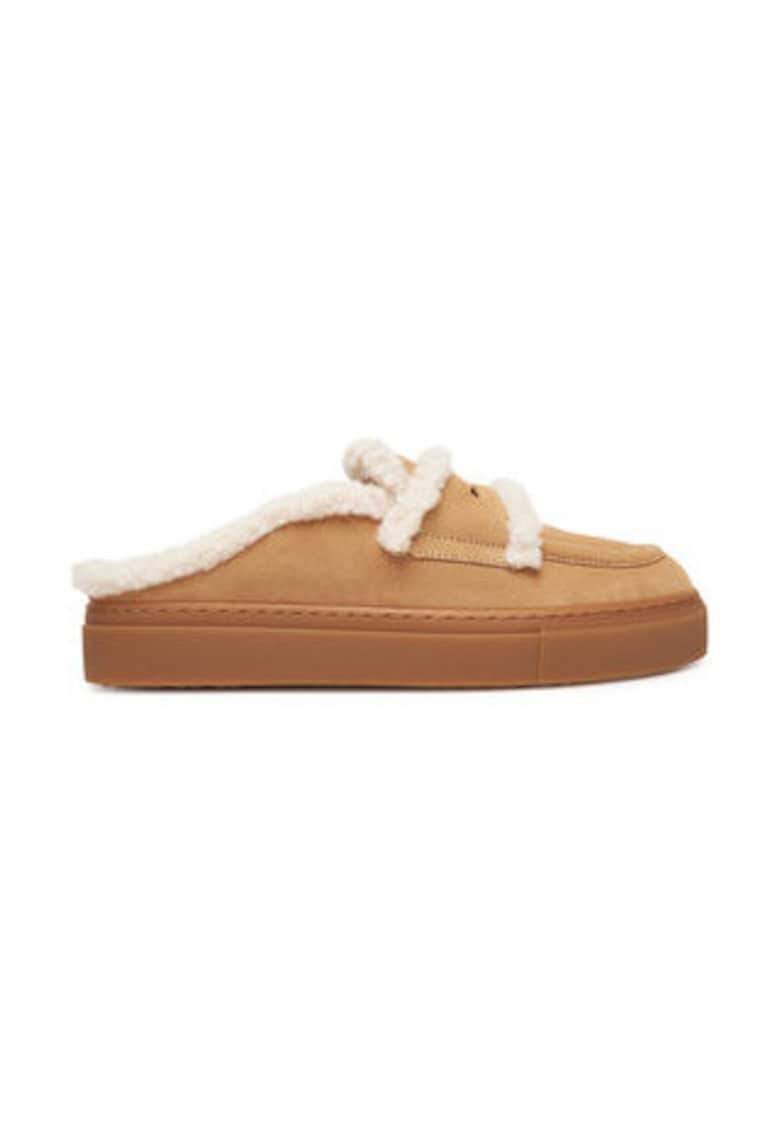 Slapi de dama -  305627155 - piele naturala - maro