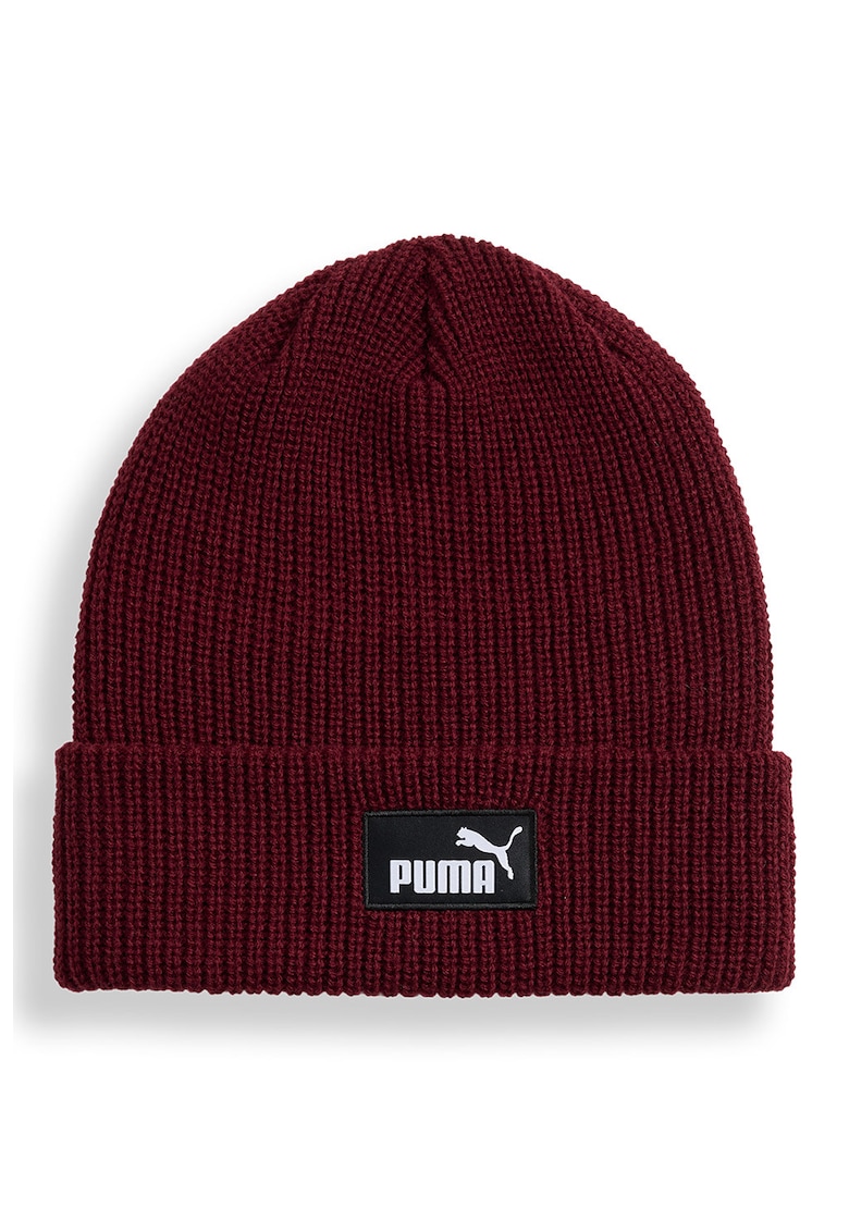 Caciula unisex cu logo - Visiniu