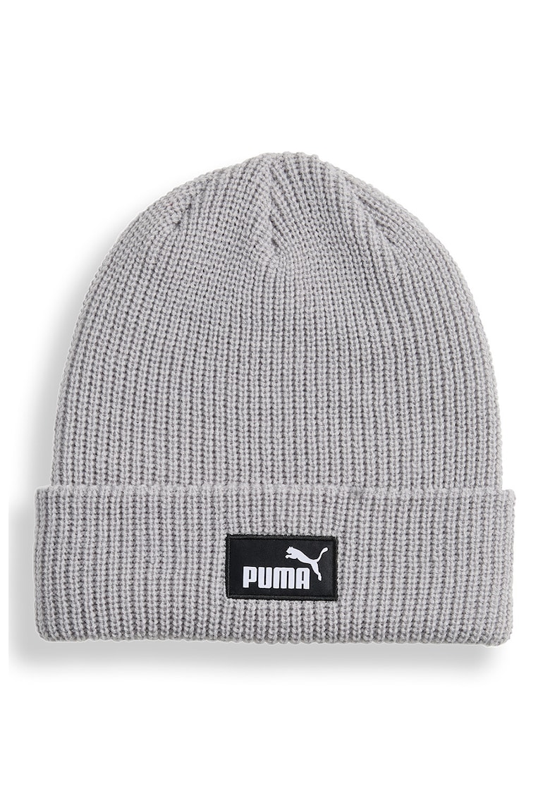 Caciula unisex cu logo - Gri deschis
