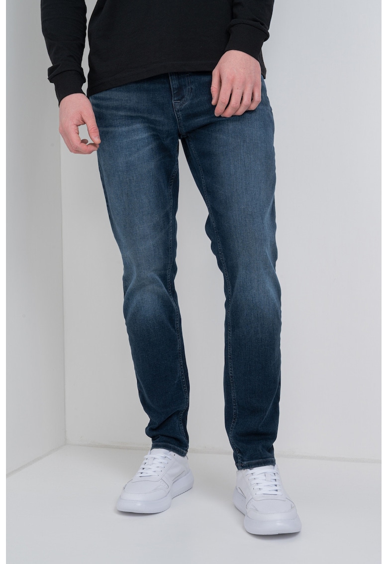 Blugi slim fit Austin - Bleumarin