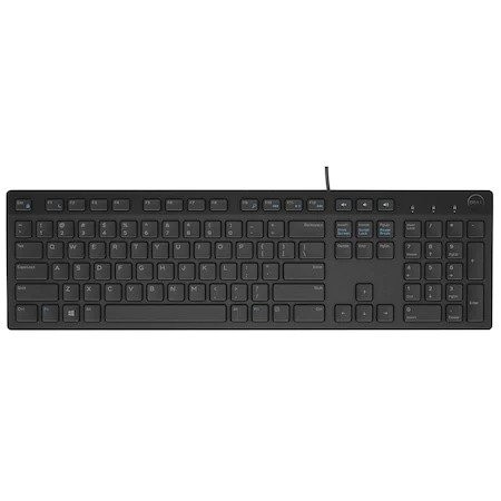 Tastatura DELL; model: KB 216; layout: US; NEGRU; USB; "580-ADHY"