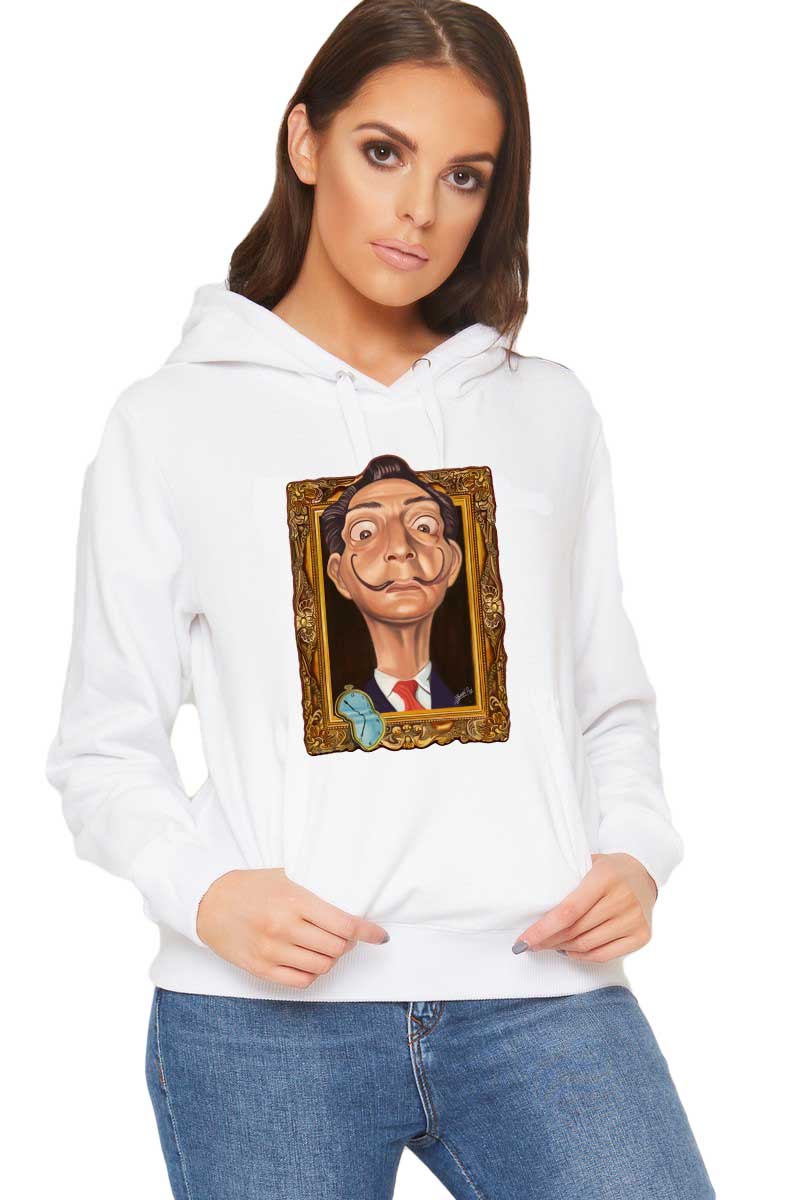 Oferte la Hanorac dama alb - Dali - Frame