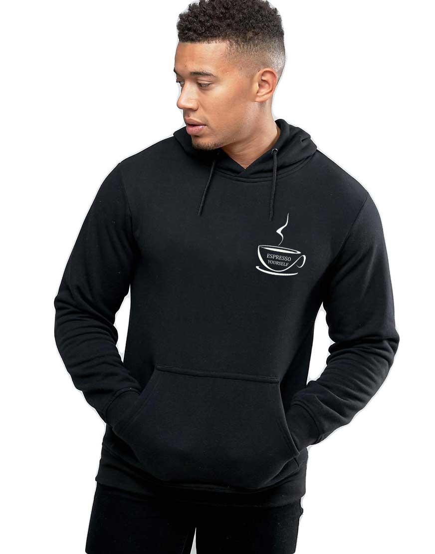 Oferte la Hanorac Barbati Negru - Espresso Yourself II