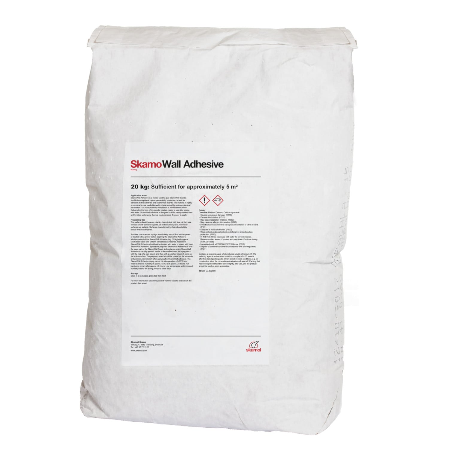 Adeziv pentru placi din silicat de calciu Skamol, 20 kg