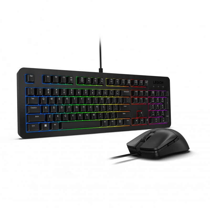 Kit Tastatura si Mouse Gaming Legion KM310 RGB Combo Layout US English Negru