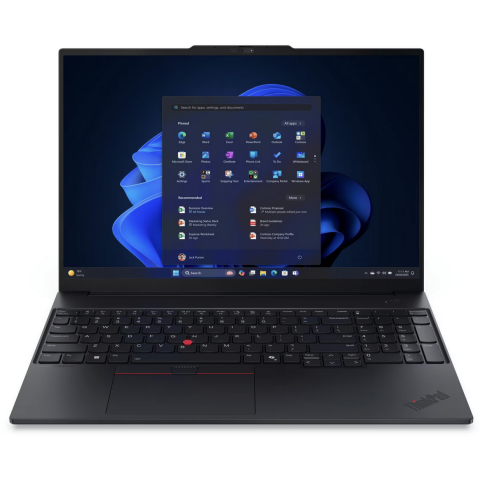 Laptop ThinkPad E16 G4 WUXGA 16 inch AMD Ryzen AI 7 445 16GB 512GB SSD Windows 11 Pro Black