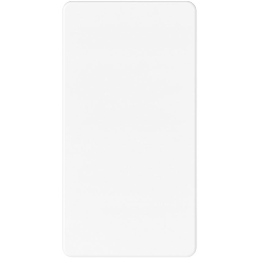Buton cu revenire Gewiss System Pura GWC20519, 1P NC, 10A, 1 Modul, Alb Lucios