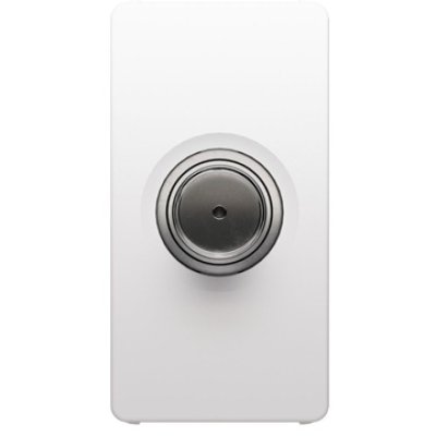 Priza TV/SAT Directa Gewiss System Pura GWC20391, Conector F Mama, Ecranare Clasa A, 1 Modul, Alb Lucios