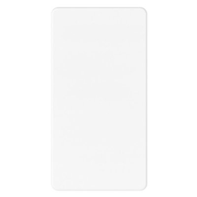 Buton cu revenire Gewiss System Pura GWC20510, Normal Deschis (NA/NO), 10A, 1P, Buton Neutru, 1 Modul, Alb Lucios