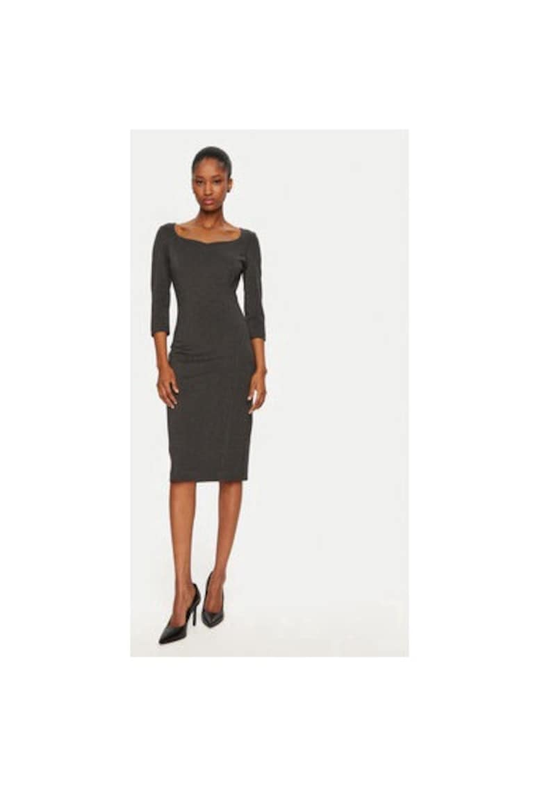 Rochie dama -  305018311 - Viscoza/Poliamida - Gri - Gri