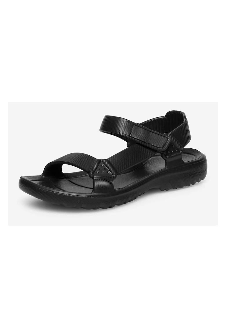 Sandale copii  negru - plastic