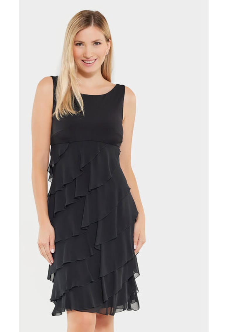 Rochie dama -  304907234 - Poliester - Negru - Negru