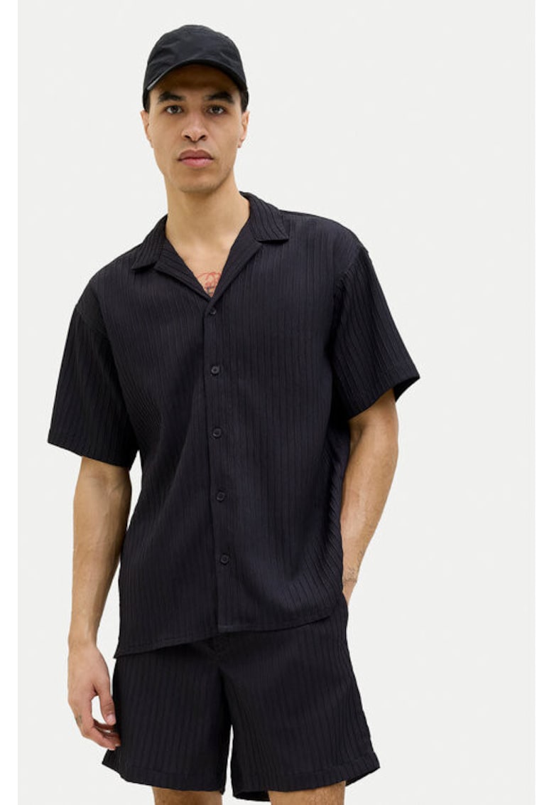 Oferte la Camasa barbati -  304801327 - Poliester - Negru - Negru