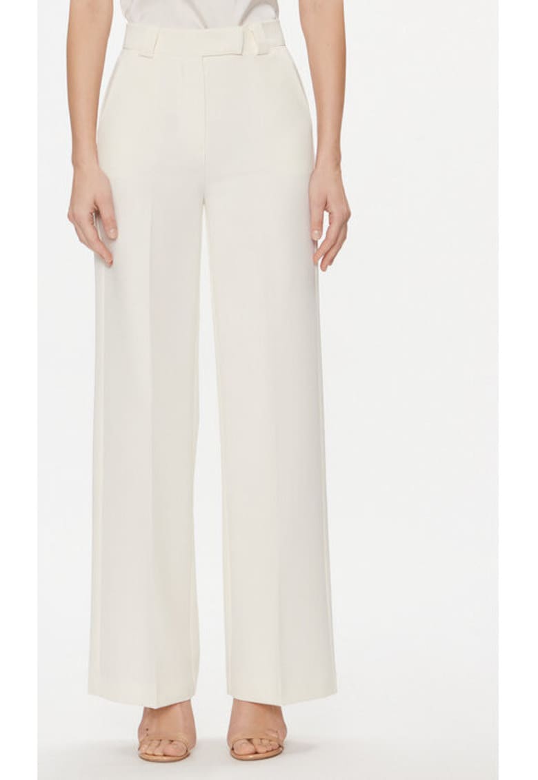 Pantaloni dama -  304111709 - Poliester - Bej - Bej