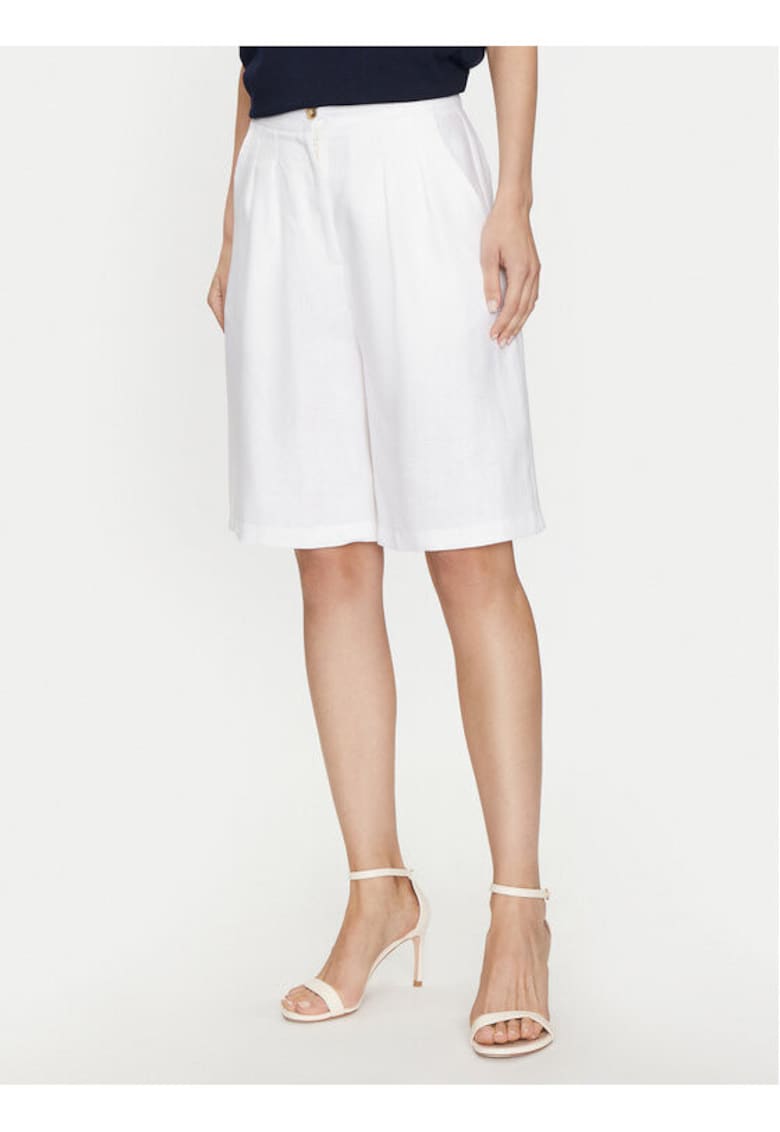 Pantaloni scurti dama -  304456800 - In - Alb - Alb